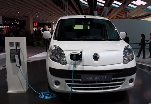 雷诺纯电动汽车 雷诺kangoo纯电动汽车